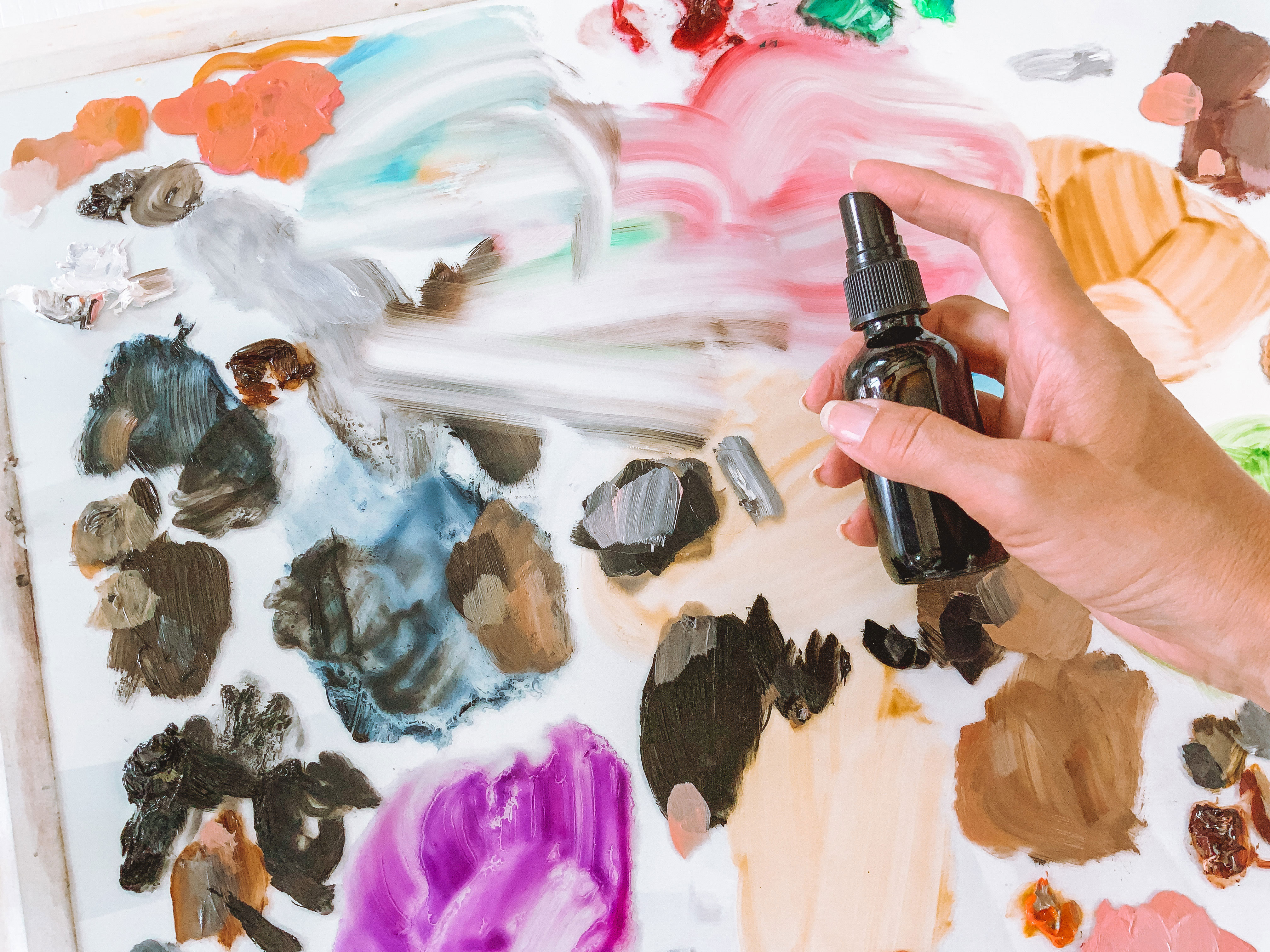 Clean Your Oil Paint Palette – Heidi Cogdill